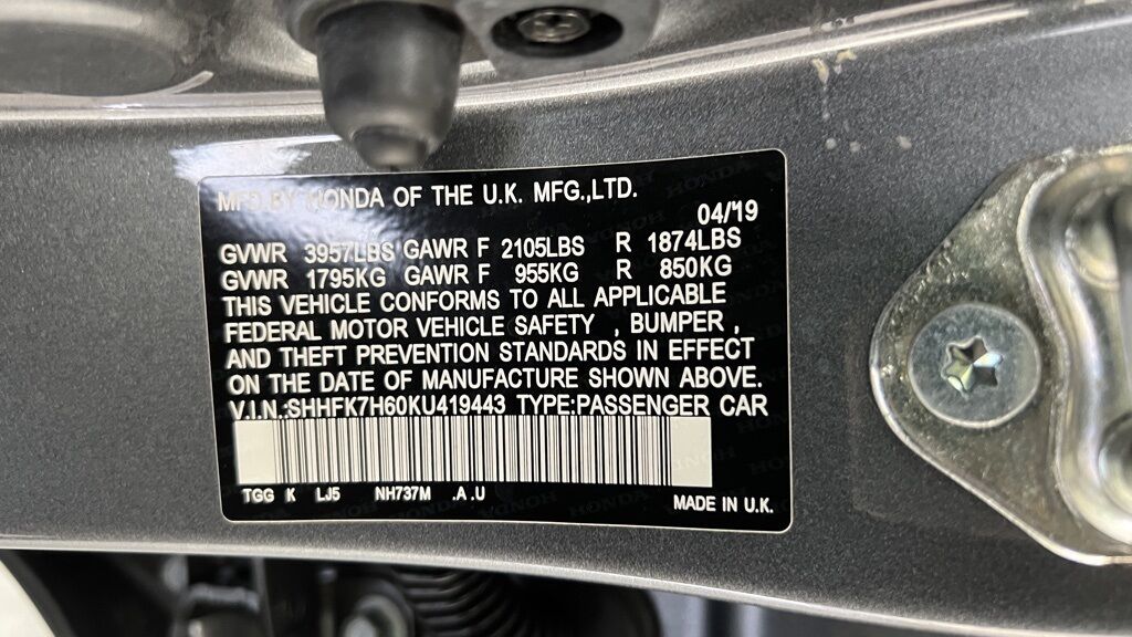 2019 Honda Civic EX San Francisco CA