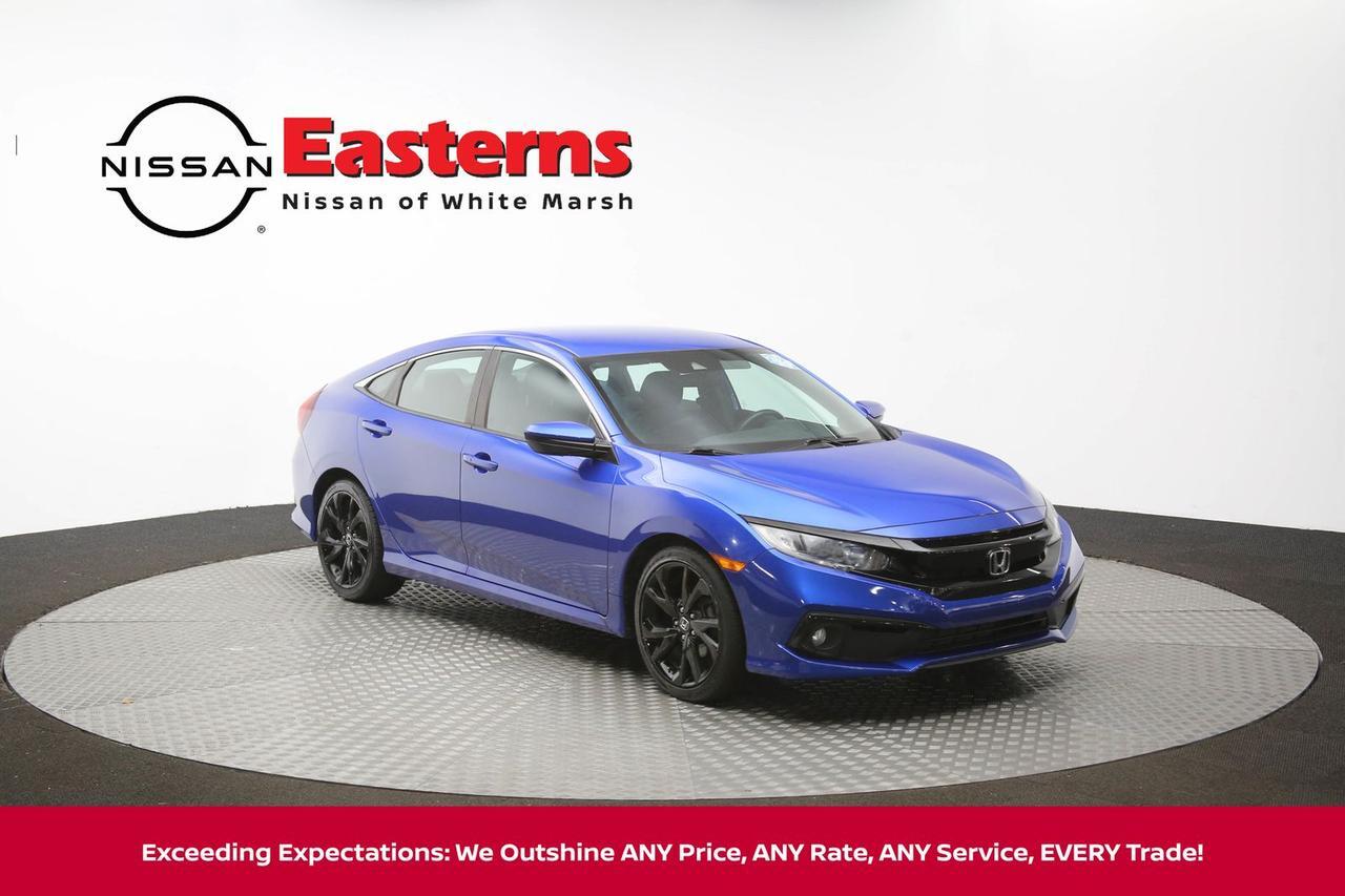 2019 Honda Civic Sport White Marsh MD