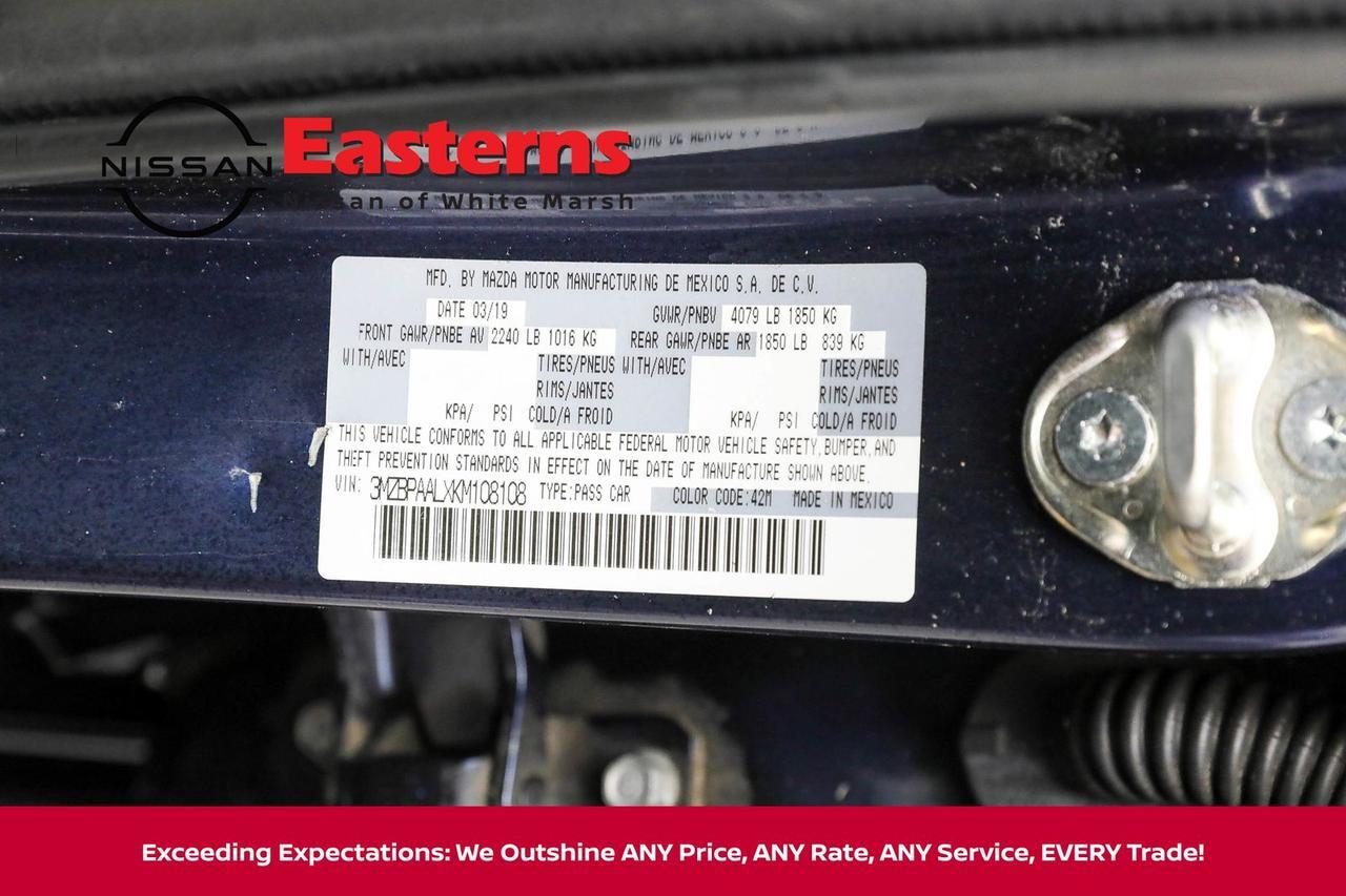 2019 MAZDA Mazda3 Select White Marsh MD