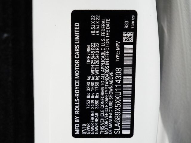 2019 Rolls-Royce Cullinan Lawrence KS