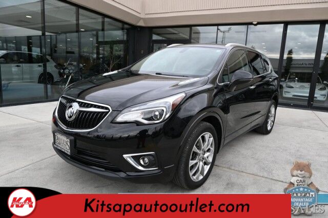 2020 Buick Envision Essence / AWD / Auto Start / Front & Rear Heated Leather Seats / Heated Steering Wheel / Navigation / Panoramic Sunroof / Bluetooth / Back Up Camera / Keyless Entry & Start / Power Liftgate / 1-Owner All Wheel Drive