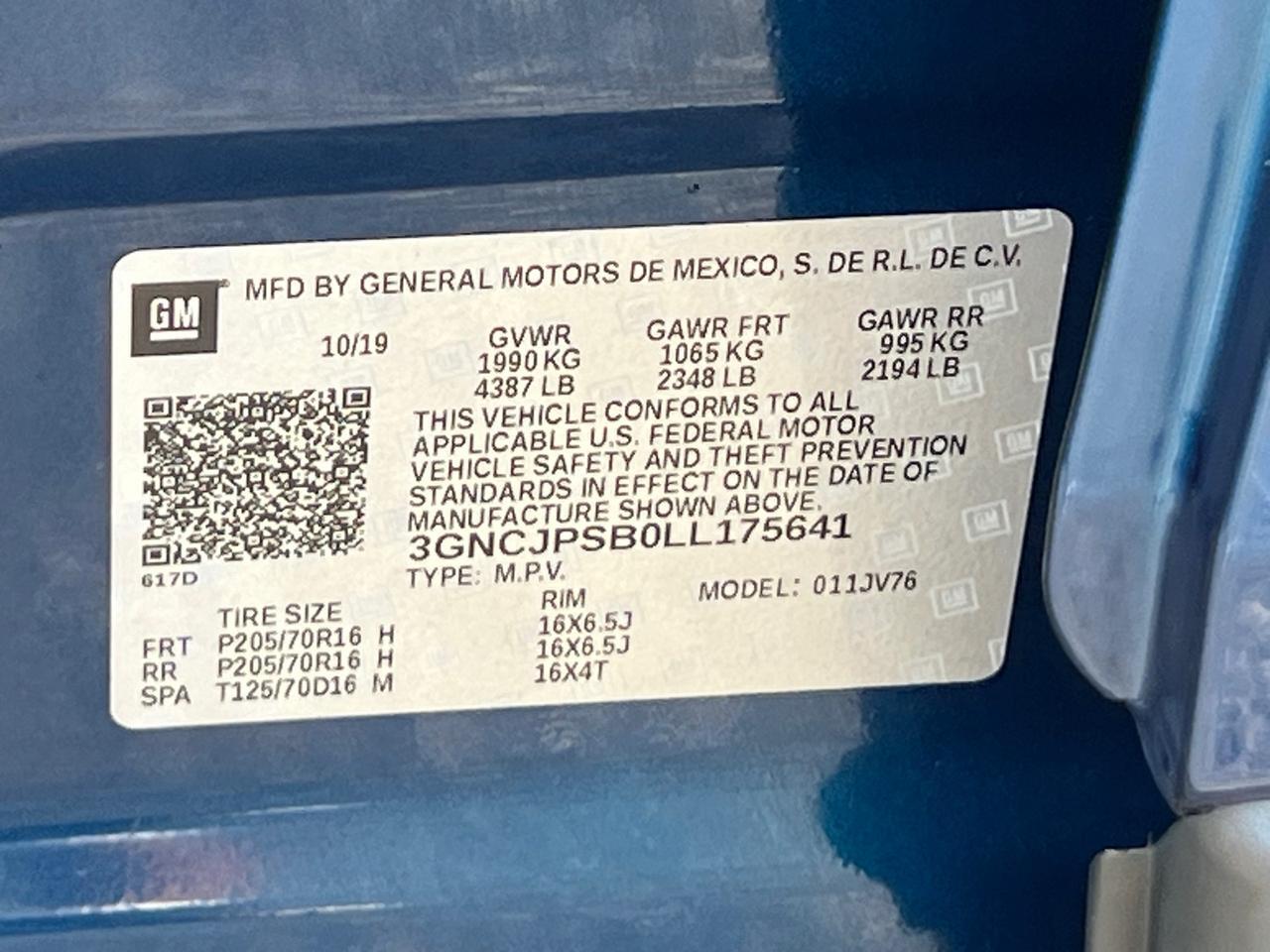 2020 Chevrolet Trax LT Hagerstown MD