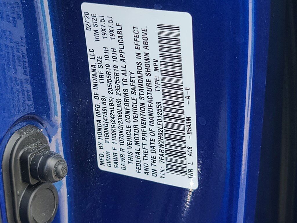 2020 Honda CR-V Touring Springfield VA