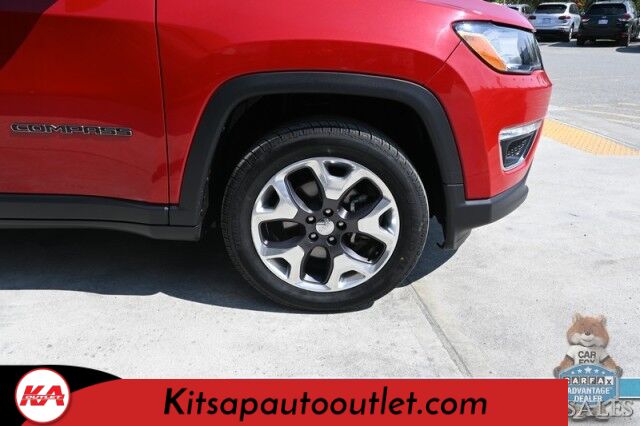 2020 Jeep Compass Limited / 4X4 / AutoStart / Power & Heated Leather Seats / Heated Steering Wheel / Apple CarPlay & Android Auto / Back Up Camera / Cruise Control / Keyless Entry & Start / Alloy Wheels / 30 MPG / 1-Owner Banglore
