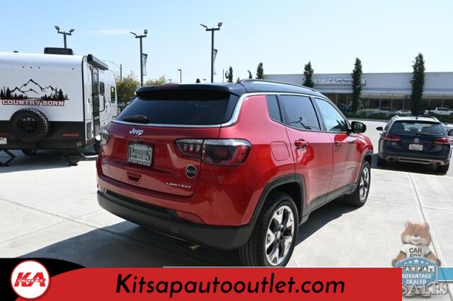 2020 Jeep Compass Limited / 4X4 / AutoStart / Power & Heated Leather Seats / Heated Steering Wheel / Apple CarPlay & Android Auto / Back Up Camera / Cruise Control / Keyless Entry & Start / Alloy Wheels / 30 MPG / 1-Owner Banglore