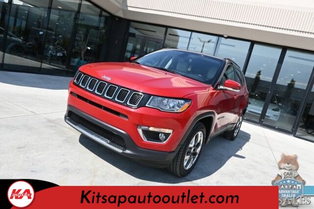 2020 Jeep Compass Limited / 4X4 / AutoStart / Power & Heated Leather Seats / Heated Steering Wheel / Apple CarPlay & Android Auto / Back Up Camera / Cruise Control / Keyless Entry & Start / Alloy Wheels / 30 MPG / 1-Owner Banglore