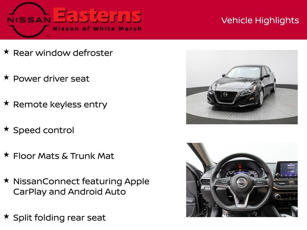 2020 Nissan Altima 2.5 S White Marsh MD