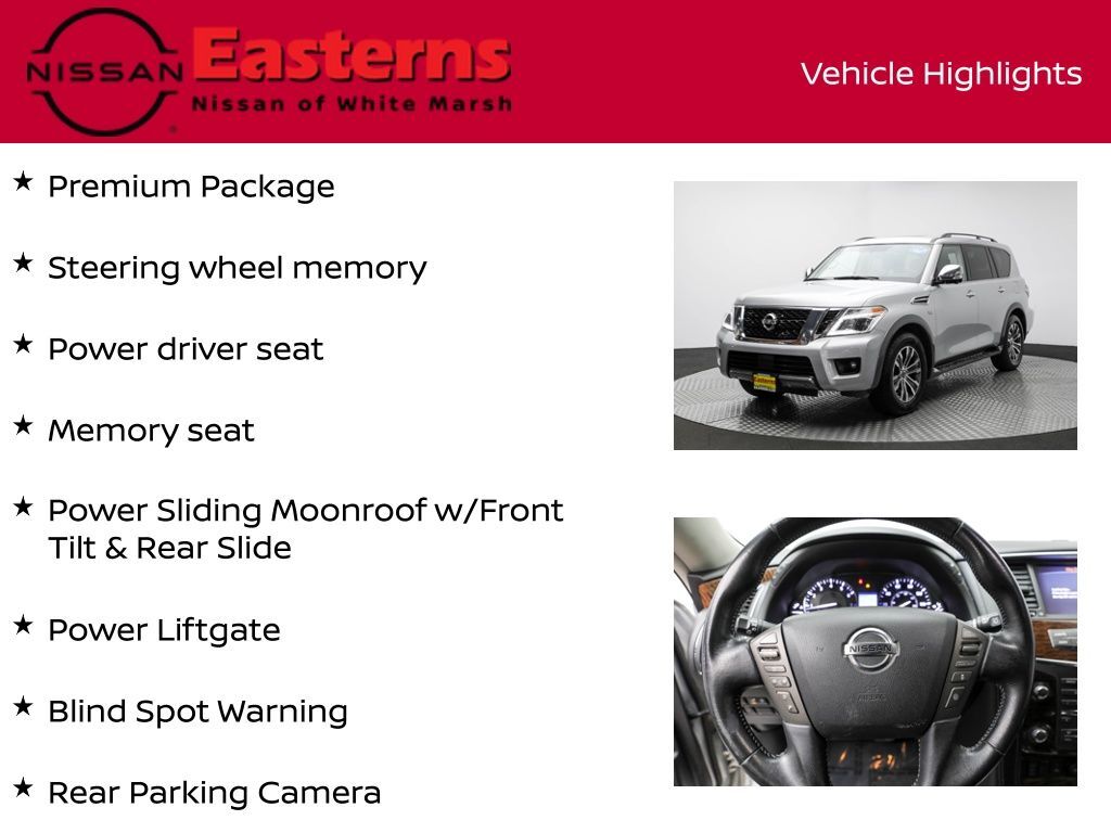 2020 Nissan Armada SL White Marsh MD