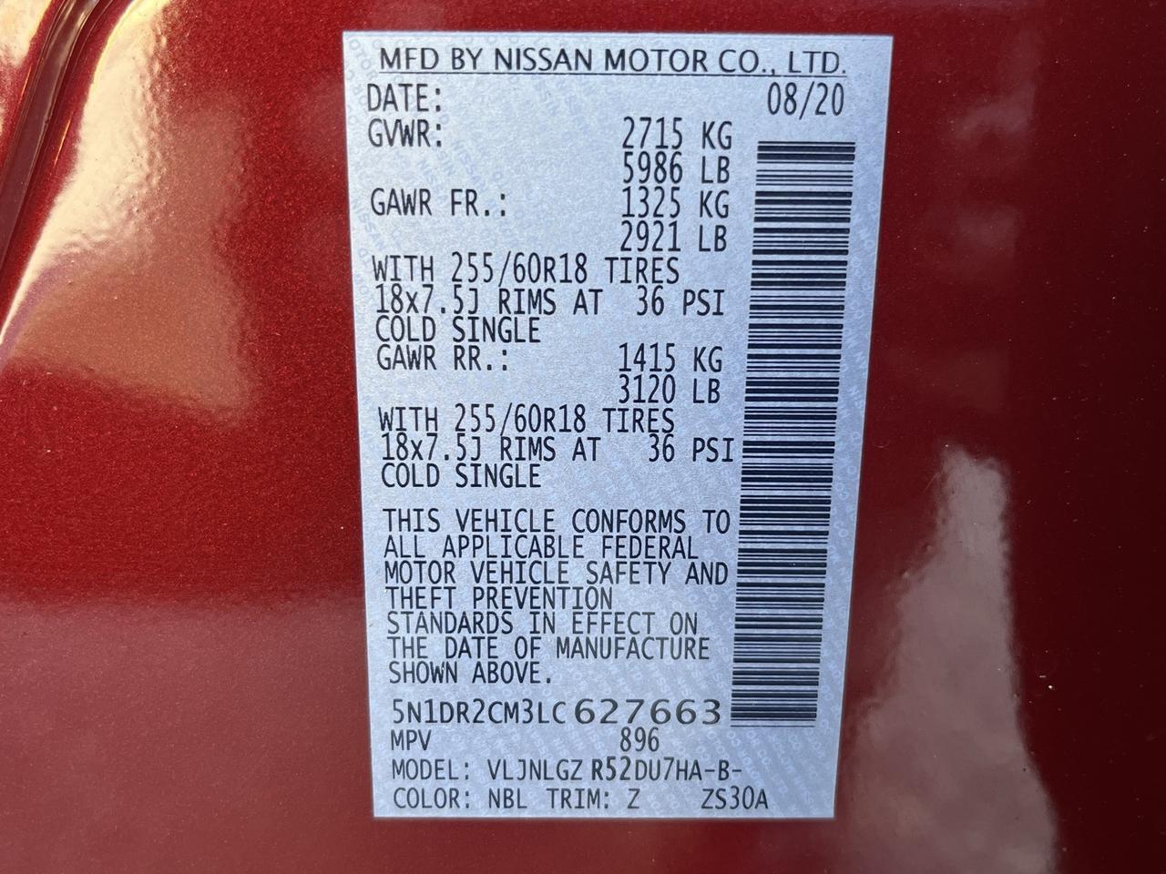 2020 Nissan Pathfinder SL Glen Burnie MD