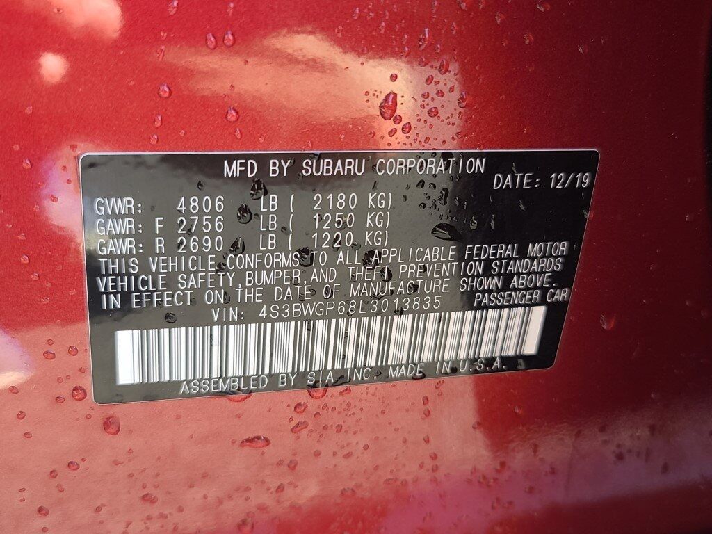 2020 Subaru Legacy Touring XT Springfield VA