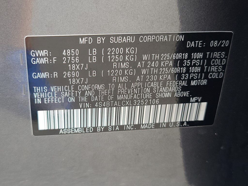 2020 Subaru Outback Limited Springfield VA