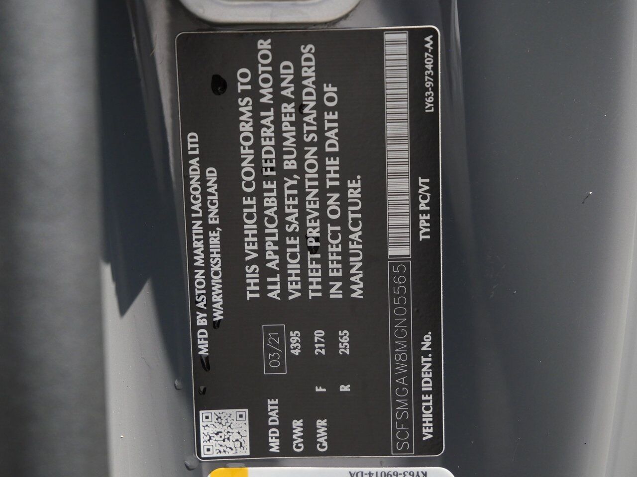 2021 Aston Martin Vantage Lawrence KS