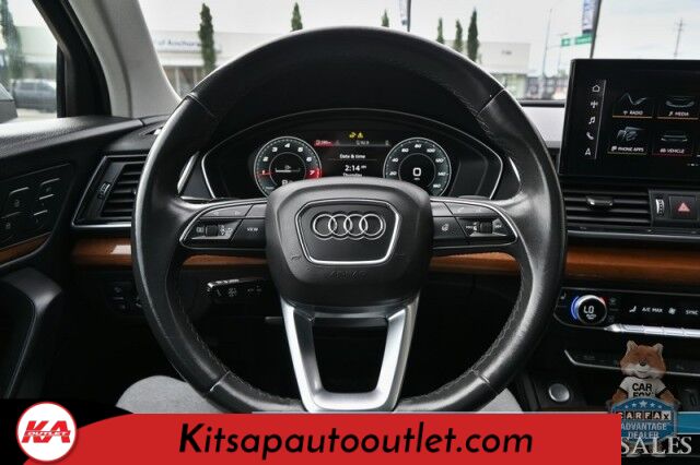 2021 Audi Q5 Premium Plus / AWD / Power & Heated Leather Seats / Heated Steering Wheel / Panoramic Sunroof / Adaptive Cruise / Lane Depart & Blind Spot Alert / 360 Camera / Apple CarPlay & Android Auto / USB Input / 28 MPG Banglore