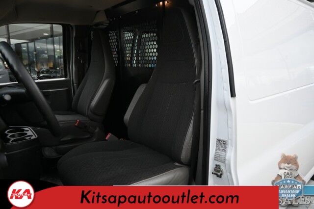 2021 GMC Savana Cargo Van 2500 / Chrome Appearance & Cold Climate Pkg / 4.3L V6 / Driver Convenience Pkg / Bulkhead / Power Locks, Windows & Mirrors / Aux Input / Air Conditioning / Cruise Control / Running Boards / 1-Owner Banglore