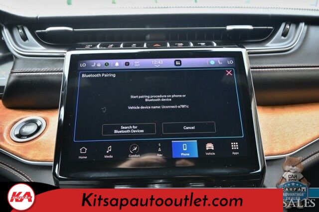 2021 Jeep Grand Cherokee L Summit Reserve / 4X4 / Advanced & Luxury Tech Group / Auto Start / Heated & Cooled Leather Seats / Heated Steering / Sunroof / Adaptive Cruise / Lane Depart & Blind Spot / Rear Captain Chairs / 3rd Row / Seats 6 Banglore