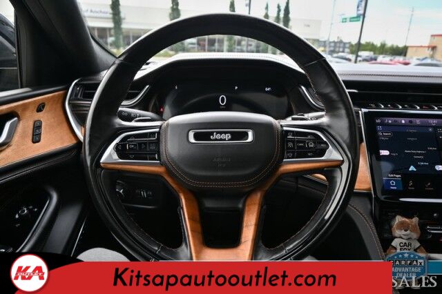 2021 Jeep Grand Cherokee L Summit Reserve / 4X4 / Advanced & Luxury Tech Group / Auto Start / Heated & Cooled Leather Seats / Heated Steering / Sunroof / Adaptive Cruise / Lane Depart & Blind Spot / Rear Captain Chairs / 3rd Row / Seats 6 Banglore