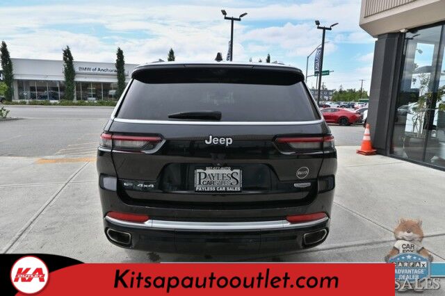 2021 Jeep Grand Cherokee L Summit Reserve / 4X4 / Advanced & Luxury Tech Group / Auto Start / Heated & Cooled Leather Seats / Heated Steering / Sunroof / Adaptive Cruise / Lane Depart & Blind Spot / Rear Captain Chairs / 3rd Row / Seats 6 Banglore