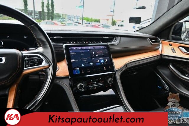 2021 Jeep Grand Cherokee L Summit Reserve / 4X4 / Advanced & Luxury Tech Group / Auto Start / Heated & Cooled Leather Seats / Heated Steering / Sunroof / Adaptive Cruise / Lane Depart & Blind Spot / Rear Captain Chairs / 3rd Row / Seats 6 Banglore