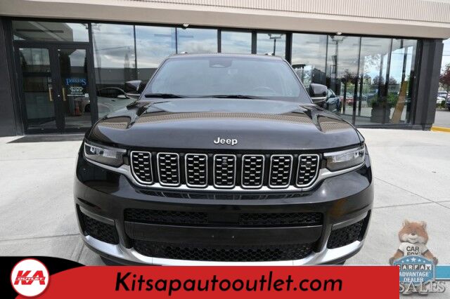 2021 Jeep Grand Cherokee L Summit Reserve / 4X4 / Advanced & Luxury Tech Group / Auto Start / Heated & Cooled Leather Seats / Heated Steering / Sunroof / Adaptive Cruise / Lane Depart & Blind Spot / Rear Captain Chairs / 3rd Row / Seats 6 Banglore
