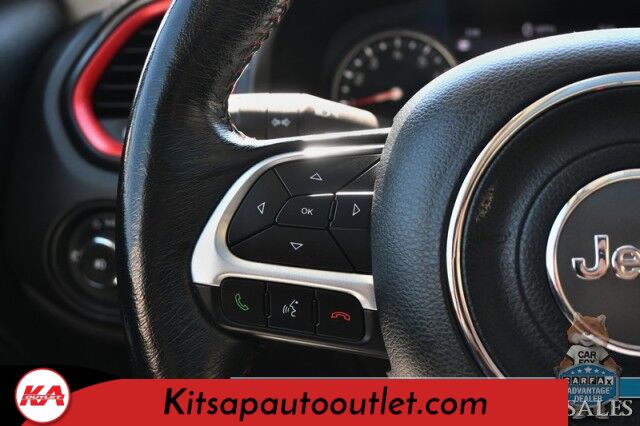 2021 Jeep Renegade Trailhawk / 4X4 / Power & Heated Leather Seats / Heated Steering Wheel / Navigation / Sunroof / Auto Start / Kenwood Speakers / Blind Spot Alert / Apple CarPlay & Android Auto / Back Up Camera / 1-Owner Banglore