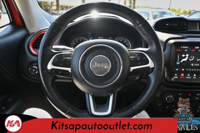 2021 Jeep Renegade Trailhawk / 4X4 / Power & Heated Leather Seats / Heated Steering Wheel / Navigation / Sunroof / Auto Start / Kenwood Speakers / Blind Spot Alert / Apple CarPlay & Android Auto / Back Up Camera / 1-Owner Banglore