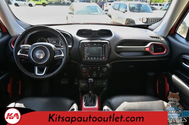 2021 Jeep Renegade Trailhawk / 4X4 / Power & Heated Leather Seats / Heated Steering Wheel / Navigation / Sunroof / Auto Start / Kenwood Speakers / Blind Spot Alert / Apple CarPlay & Android Auto / Back Up Camera / 1-Owner Banglore