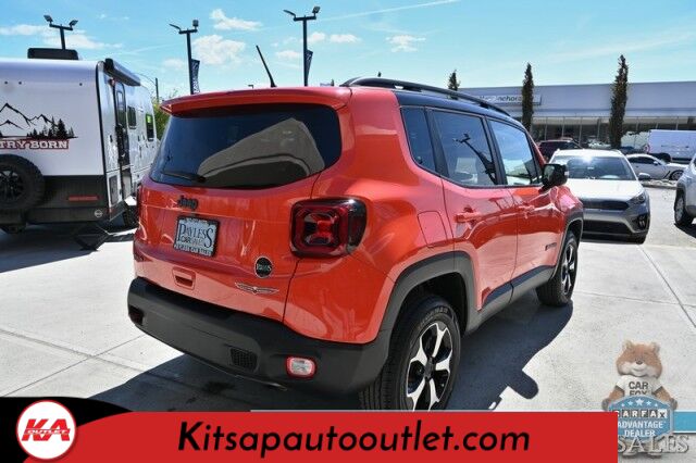 2021 Jeep Renegade Trailhawk / 4X4 / Power & Heated Leather Seats / Heated Steering Wheel / Navigation / Sunroof / Auto Start / Kenwood Speakers / Blind Spot Alert / Apple CarPlay & Android Auto / Back Up Camera / 1-Owner Banglore