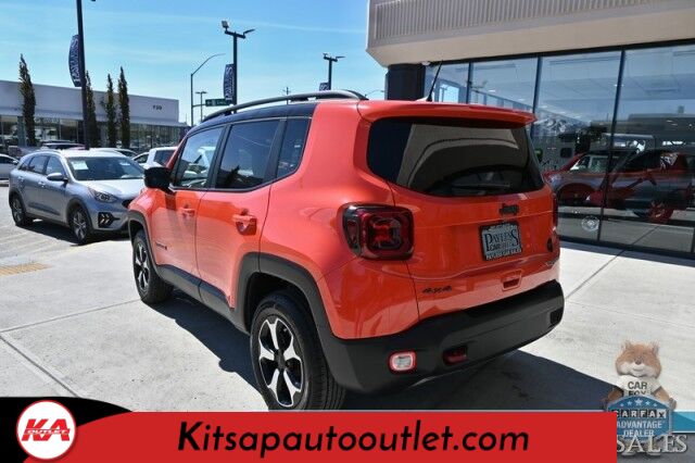2021 Jeep Renegade Trailhawk / 4X4 / Power & Heated Leather Seats / Heated Steering Wheel / Navigation / Sunroof / Auto Start / Kenwood Speakers / Blind Spot Alert / Apple CarPlay & Android Auto / Back Up Camera / 1-Owner Banglore