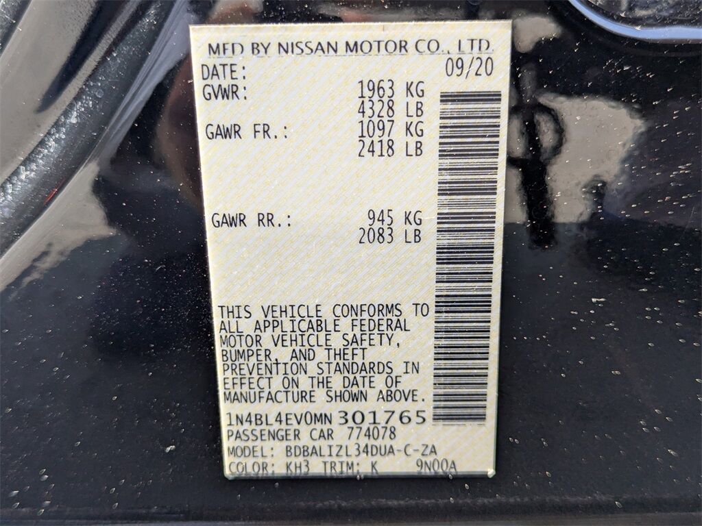 2021 Nissan Altima 2.5 SL Kennesaw GA