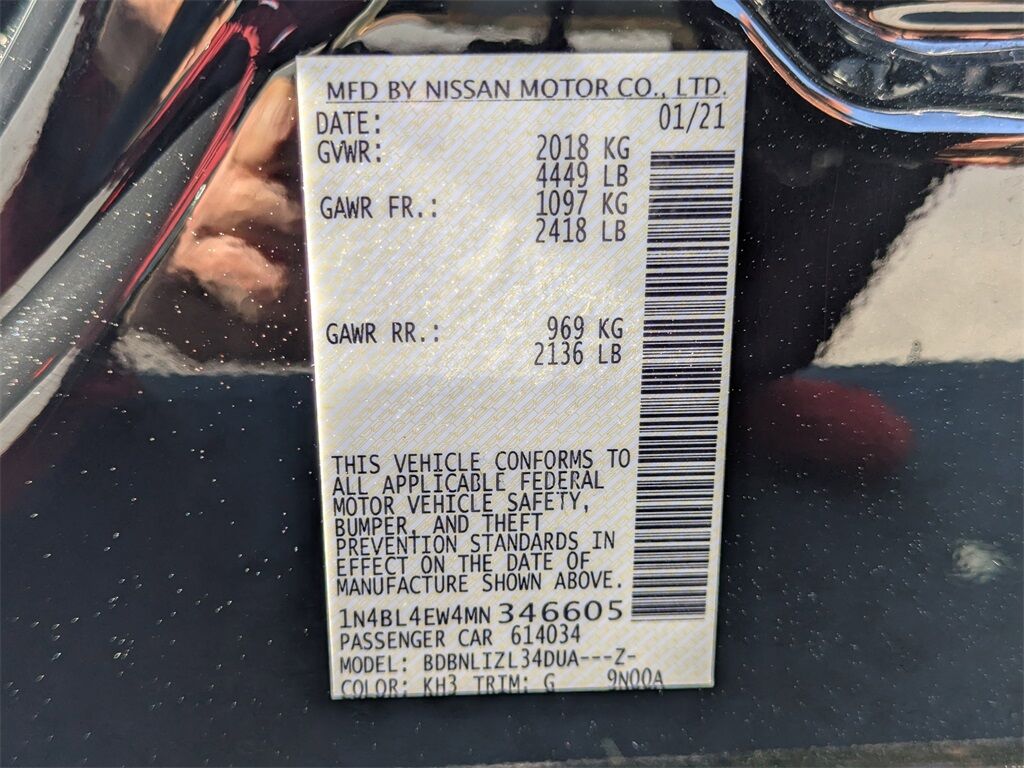 2021 Nissan Altima 2.5 SL Kennesaw GA