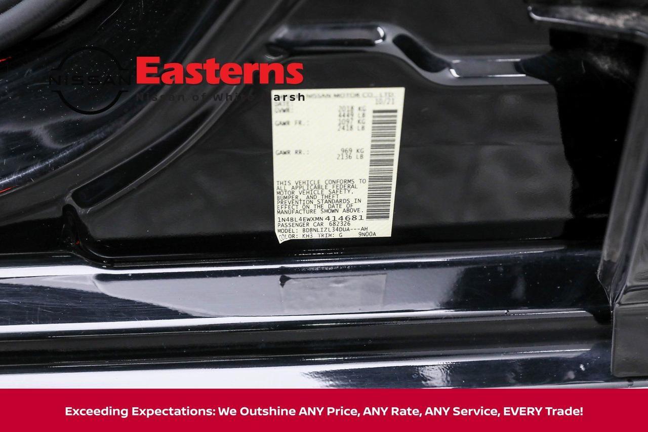 2021 Nissan Altima 2.5 SL White Marsh MD