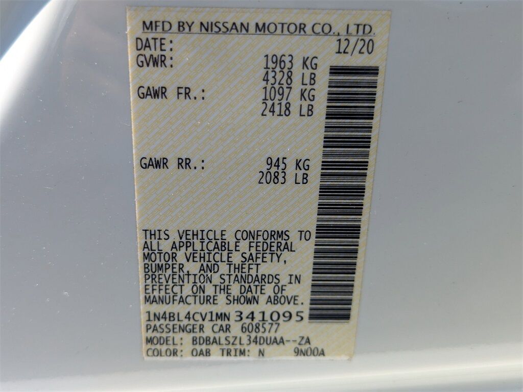 2021 Nissan Altima 2.5 SR Kennesaw GA