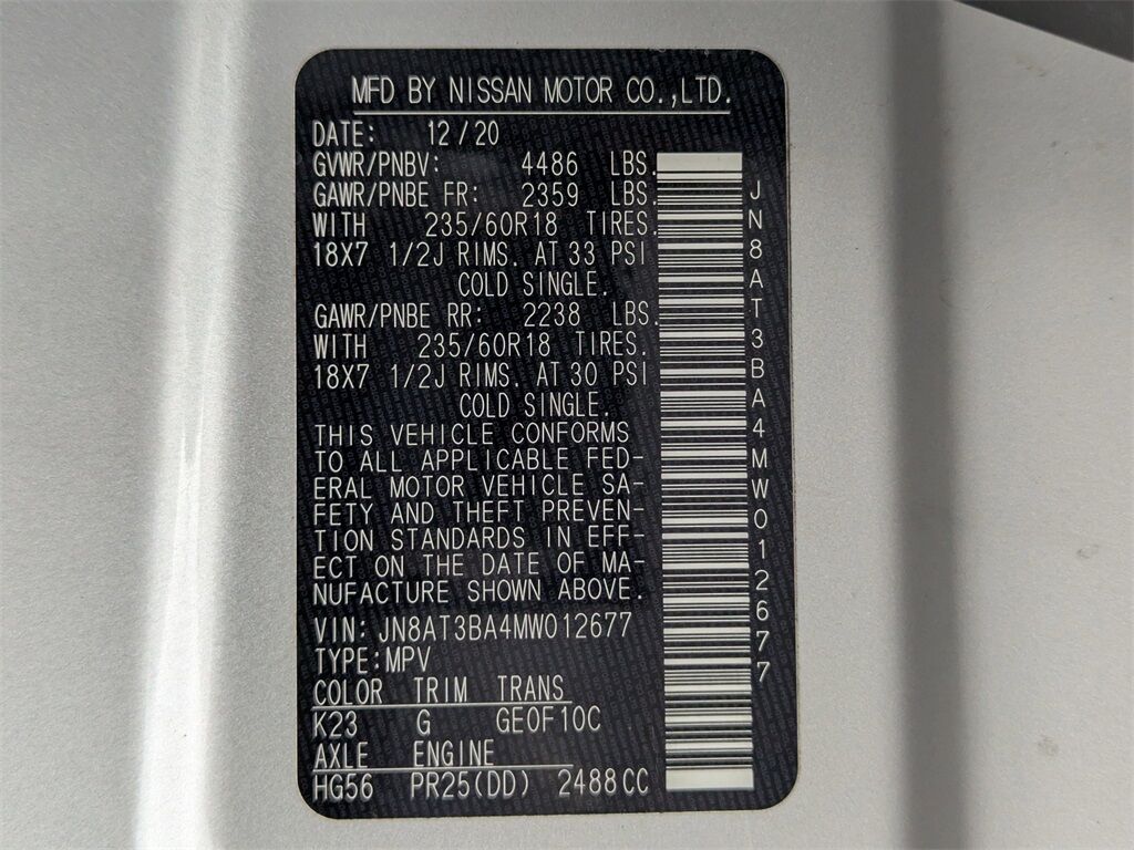 2021 Nissan Rogue SV Kennesaw GA