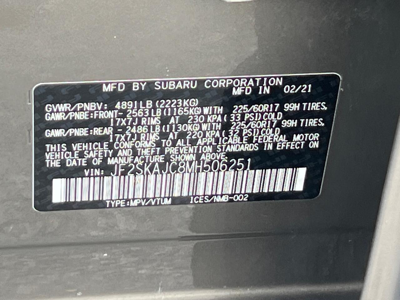 2021 Subaru Forester Premium Hagerstown MD