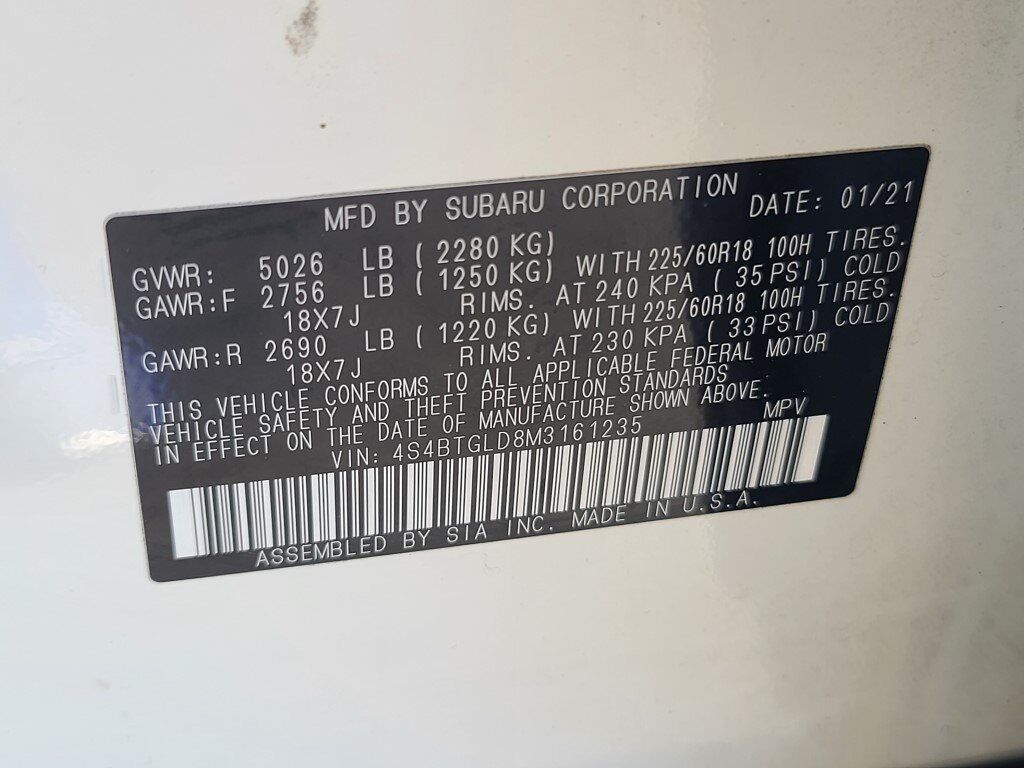 2021 Subaru Outback Onyx Edition XT Springfield VA