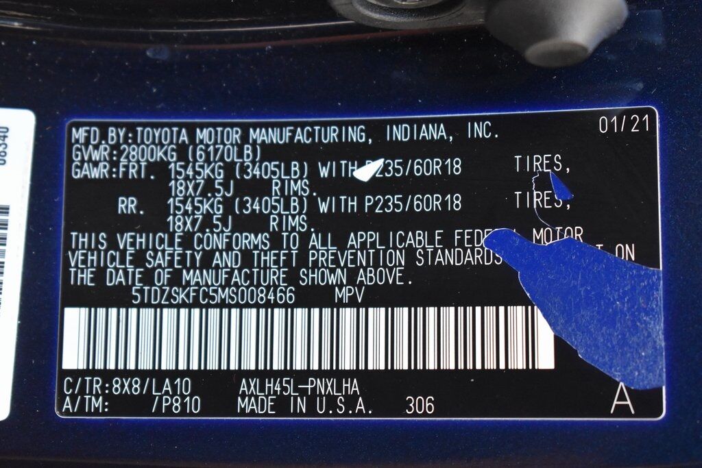 2021 Toyota Sienna Limited Vienna VA