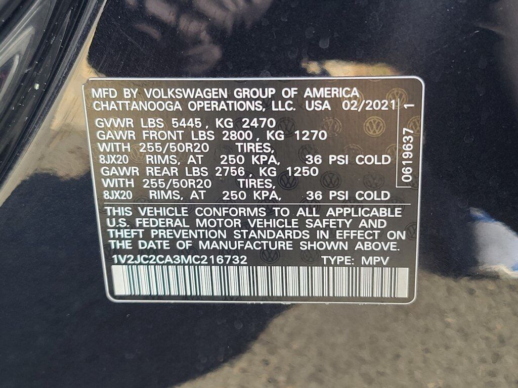 2021 Volkswagen Atlas Cross Sport 2.0T SE w/Technology Springfield VA