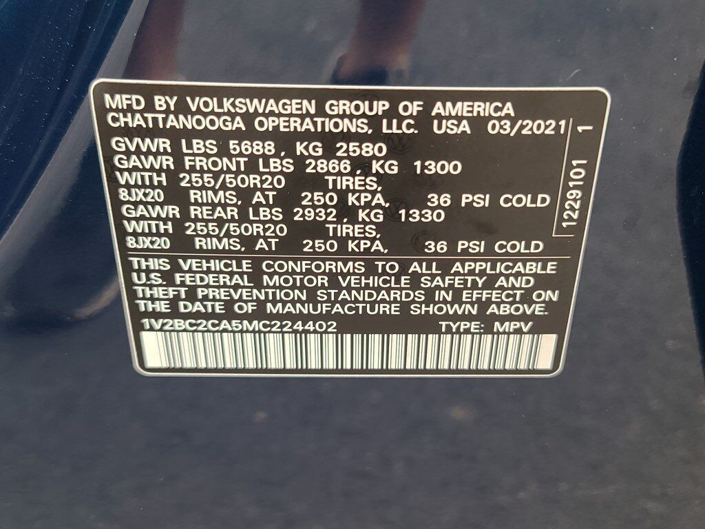 2021 Volkswagen Atlas Cross Sport 2.0T SEL Springfield VA