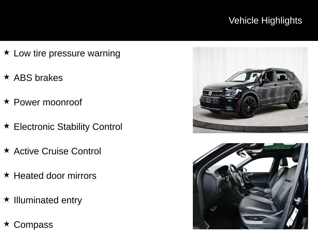 2021 Volkswagen Tiguan 2.0T SE R-Line Black Oak Ridge TN
