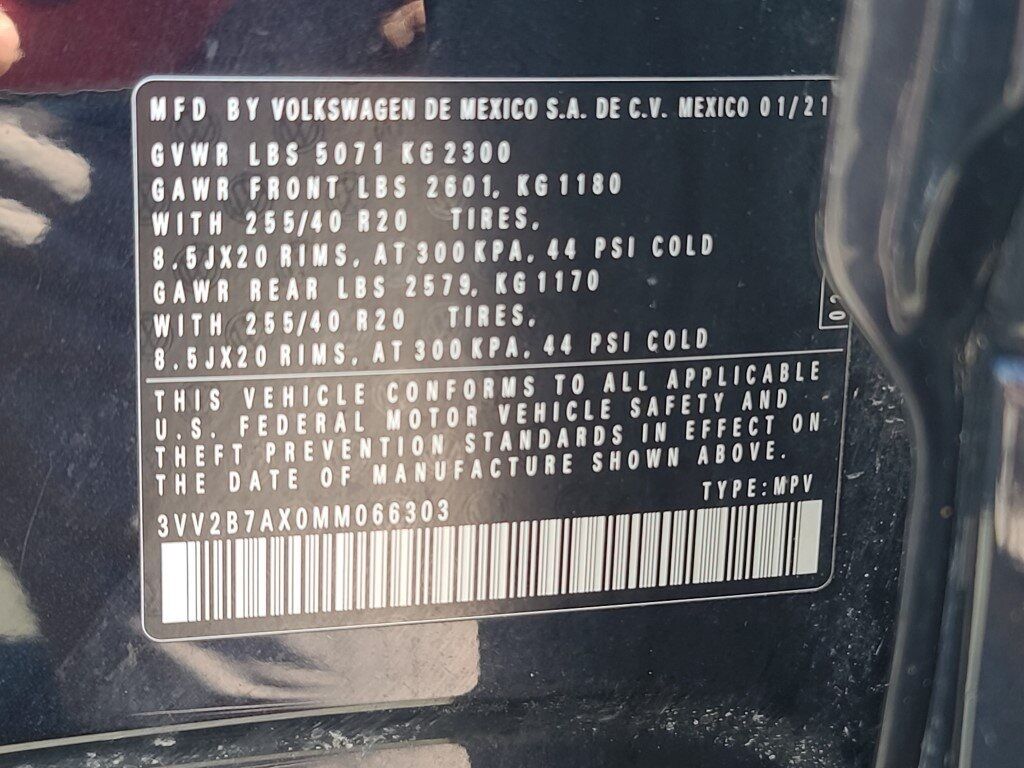 2021 Volkswagen Tiguan 2.0T SE R-Line Black Springfield VA