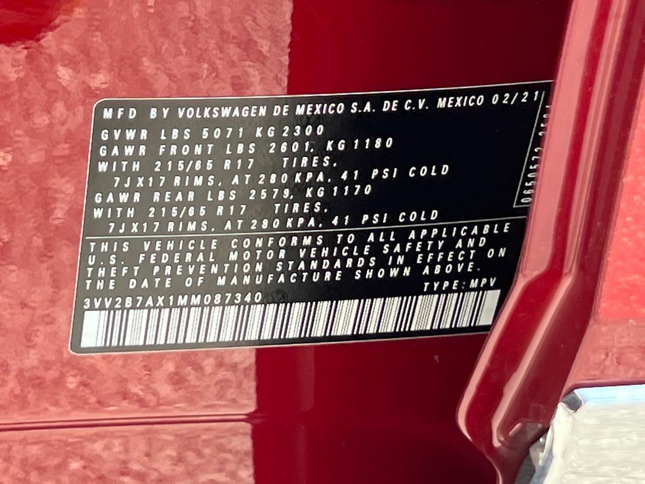 2021 Volkswagen Tiguan 2.0T SE Hagerstown MD