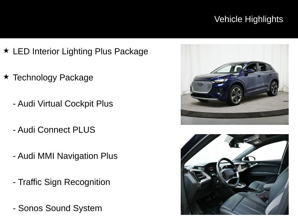 2022 Audi Q4 e-tron Prestige Oak Ridge TN