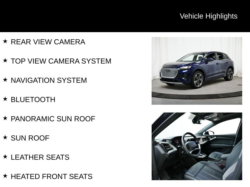 2022 Audi Q4 e-tron Prestige Oak Ridge TN