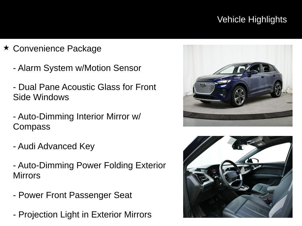 2022 Audi Q4 e-tron Prestige Oak Ridge TN