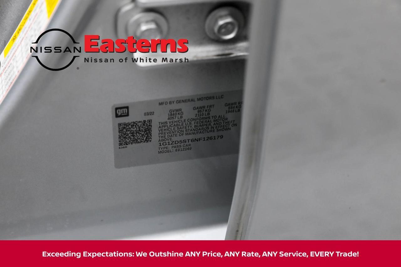 2022 Chevrolet Malibu LT White Marsh MD