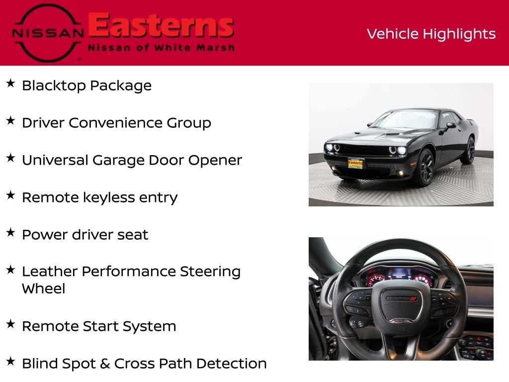 2022 Dodge Challenger SXT White Marsh MD