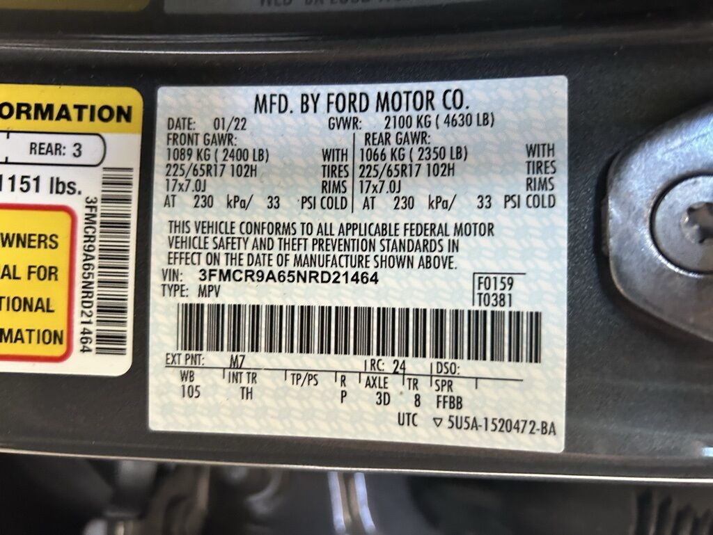 2022 Ford Bronco Sport Base Quincy MA