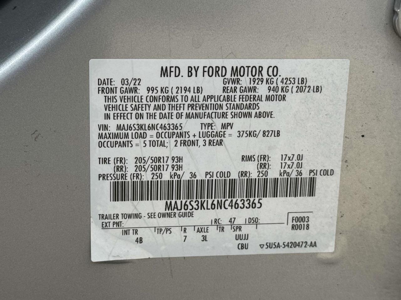 2022 Ford EcoSport Titanium Fredericksburg VA