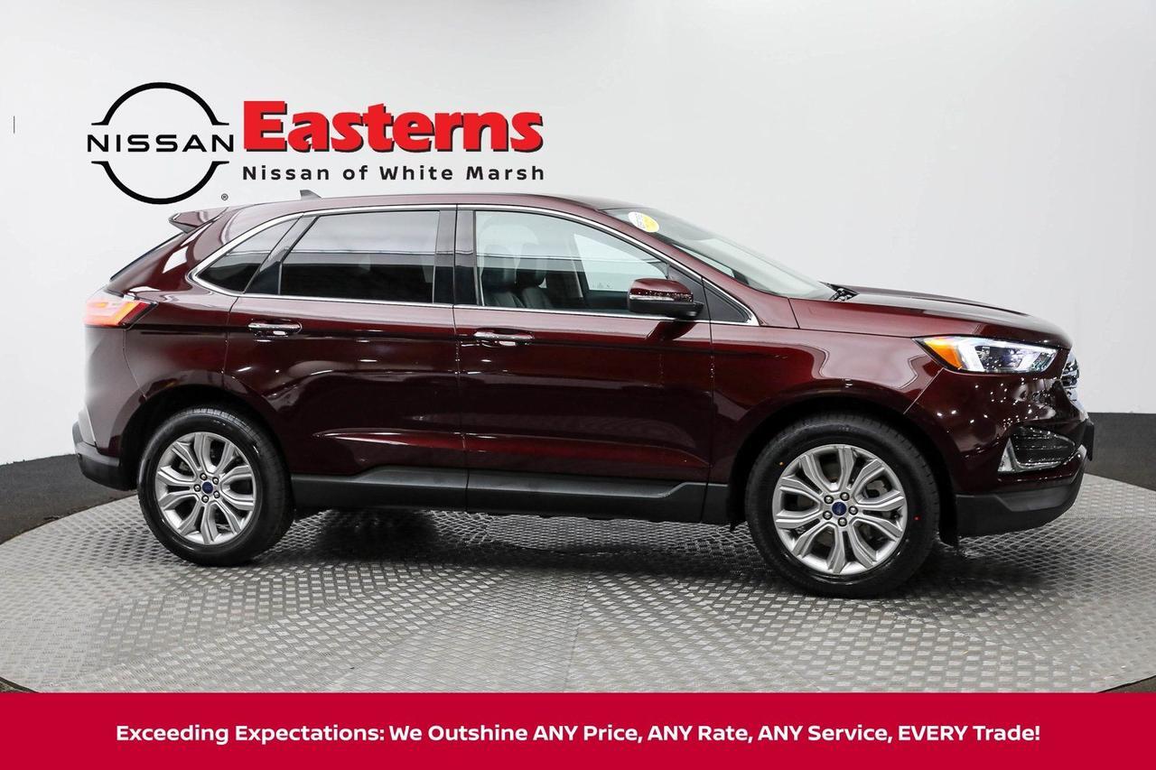 2022 Ford Edge Titanium White Marsh MD