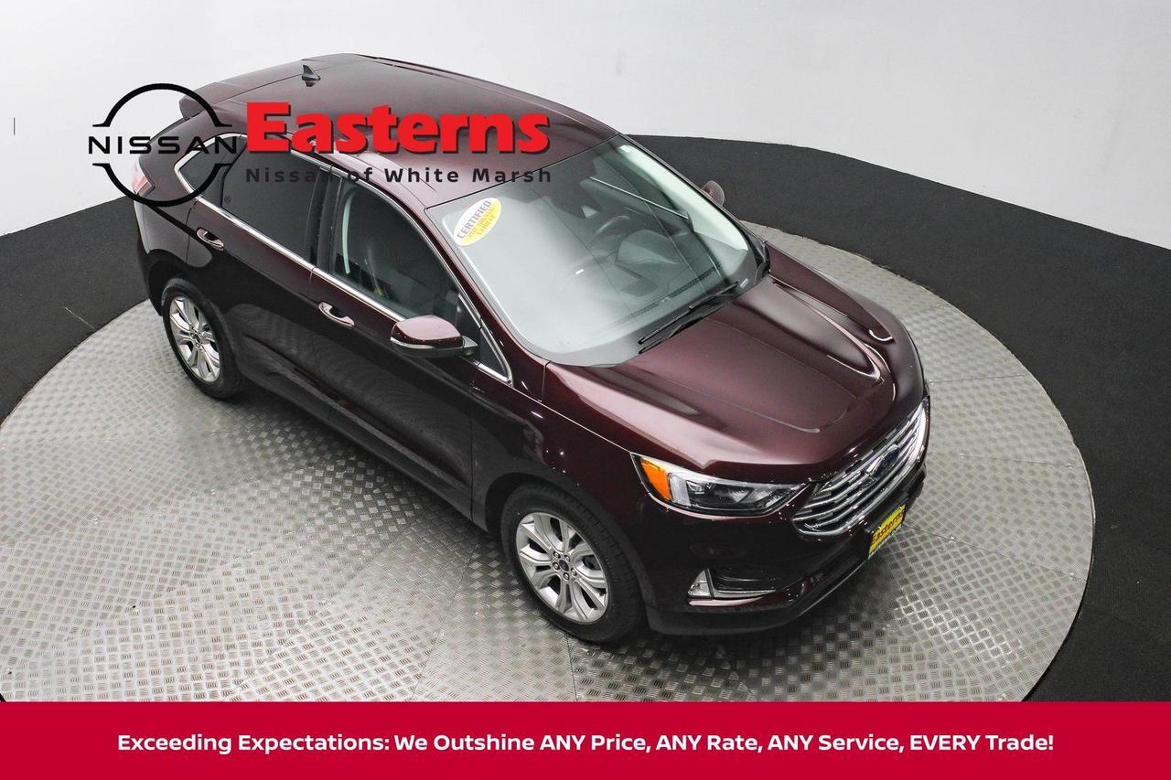 2022 Ford Edge Titanium White Marsh MD